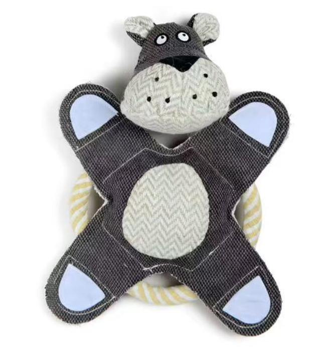 Denim frizbi igračka