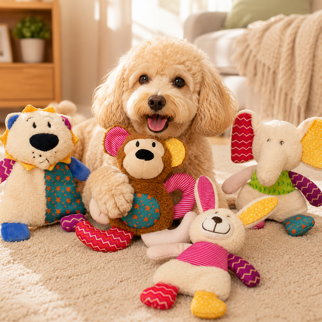 Colorful Fabric Animal Toy