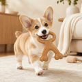 Interactive Beef-Flavored Ring Bone for Dogs