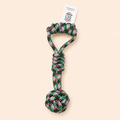 Two-Tone Braided Rope Ball Toy